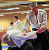 Maître aikido du dojo Quintin Plouha 22 G Henriot sotodeshi de Philippe JAQUET